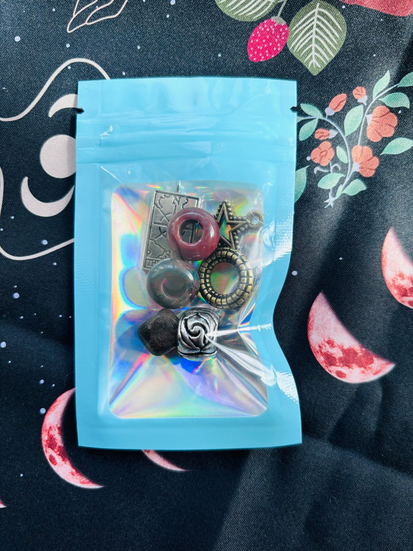 The world tarot card dreadlock jewelry multi pack