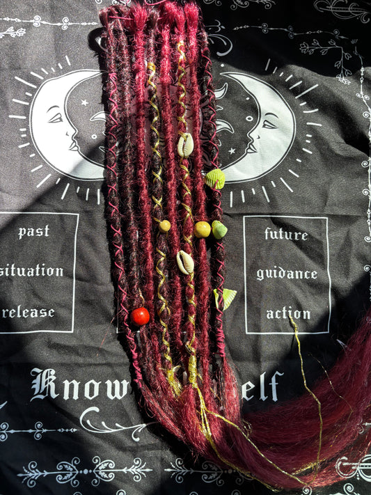 Dreadlock Extension Accent Set of 8